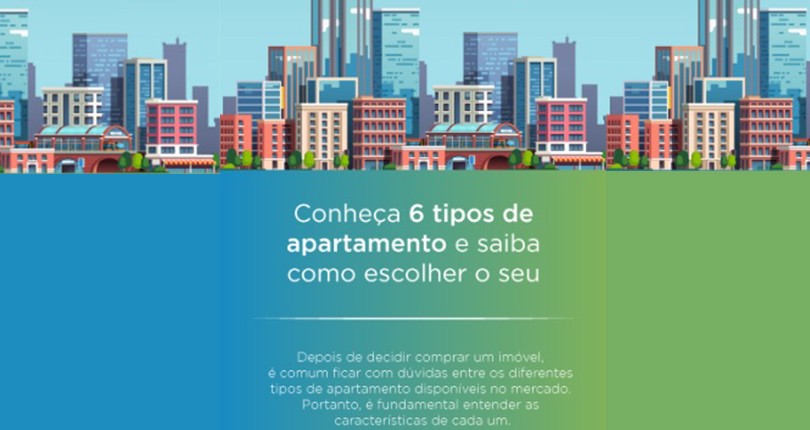 Saiba quais são os diferentes tipos de apartamentos